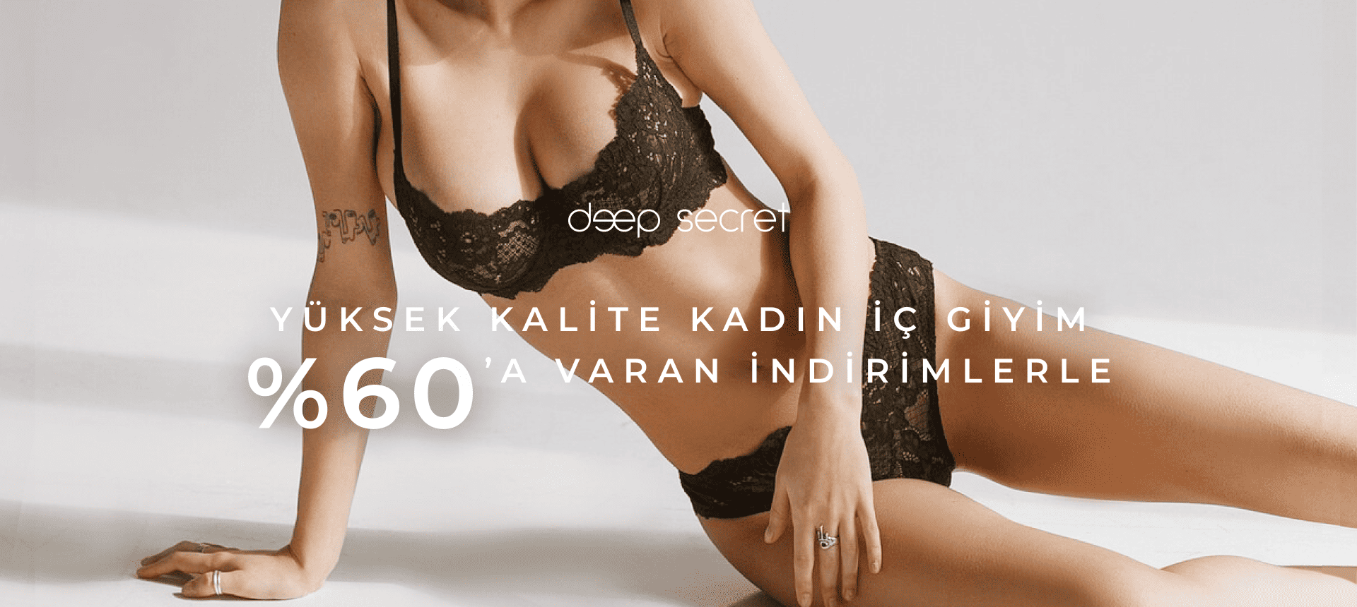 İç giyim %60 indirim