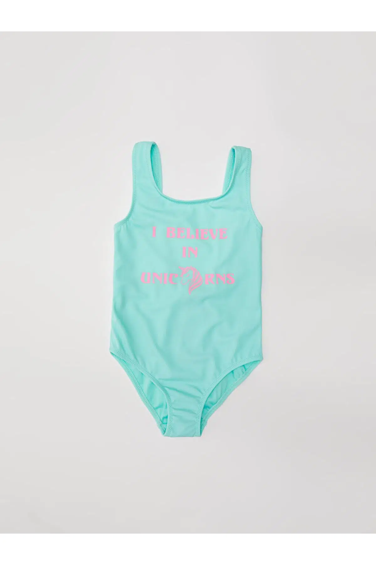 Baskılı kız çocuk mayo - MİNT