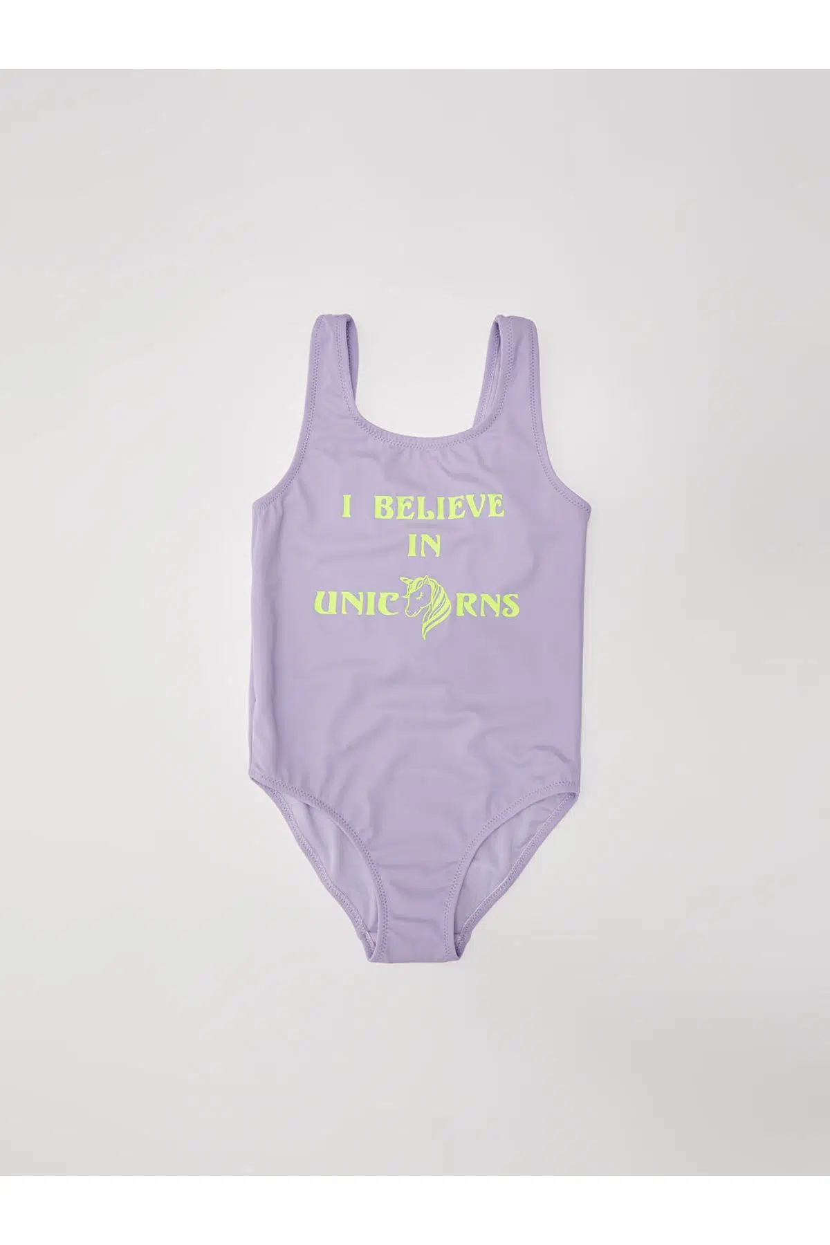 Baskılı kız çocuk mayo - LİLA