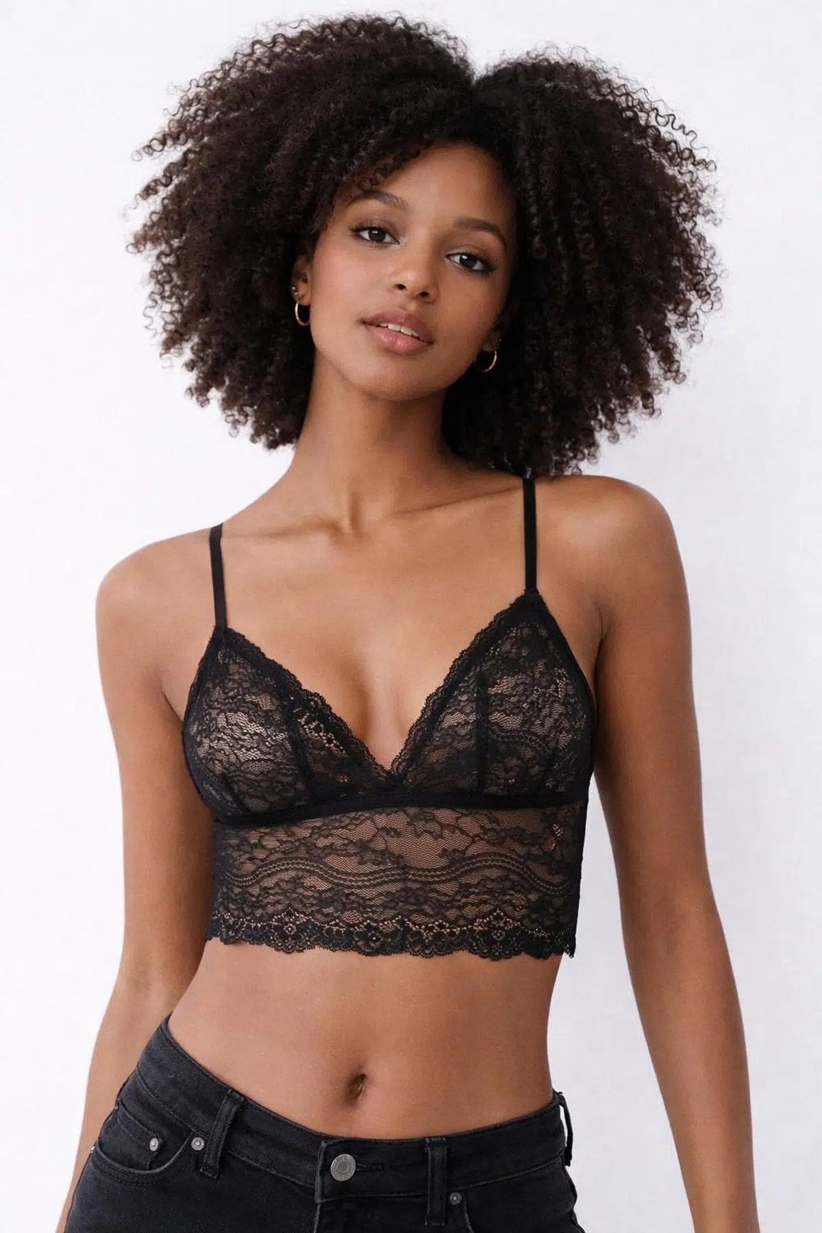 Dantel bralet büstiyer