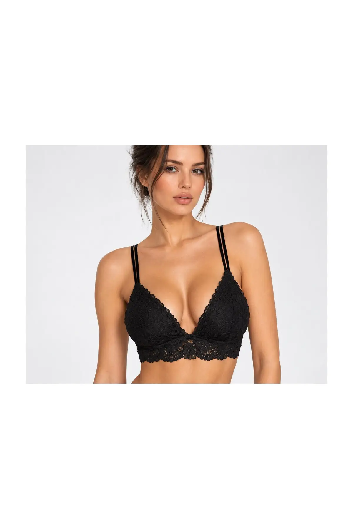 Dantelli Kaplı Pedli Balensiz Bralet