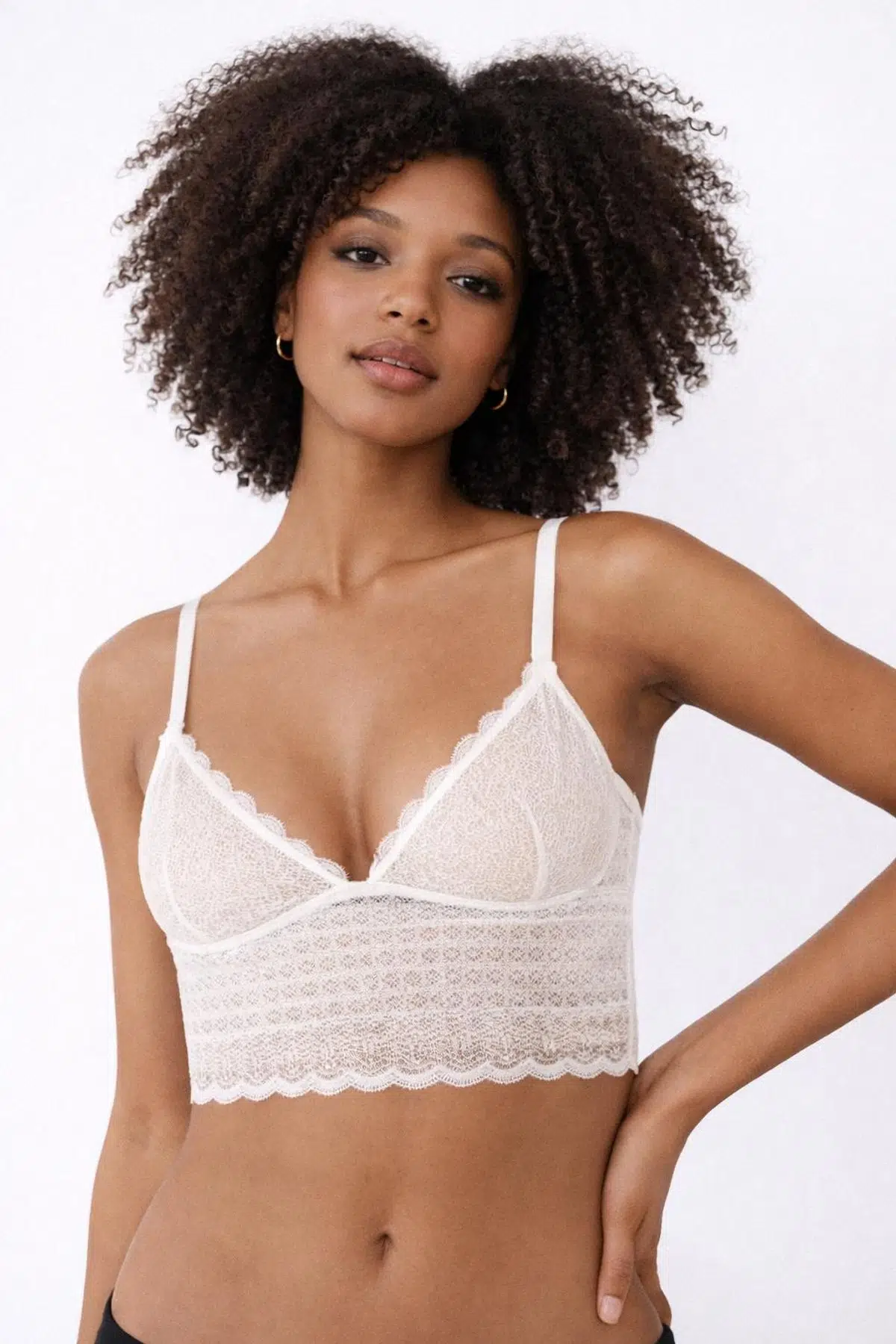 EKRU FULL DANTEL SOFT BRALET