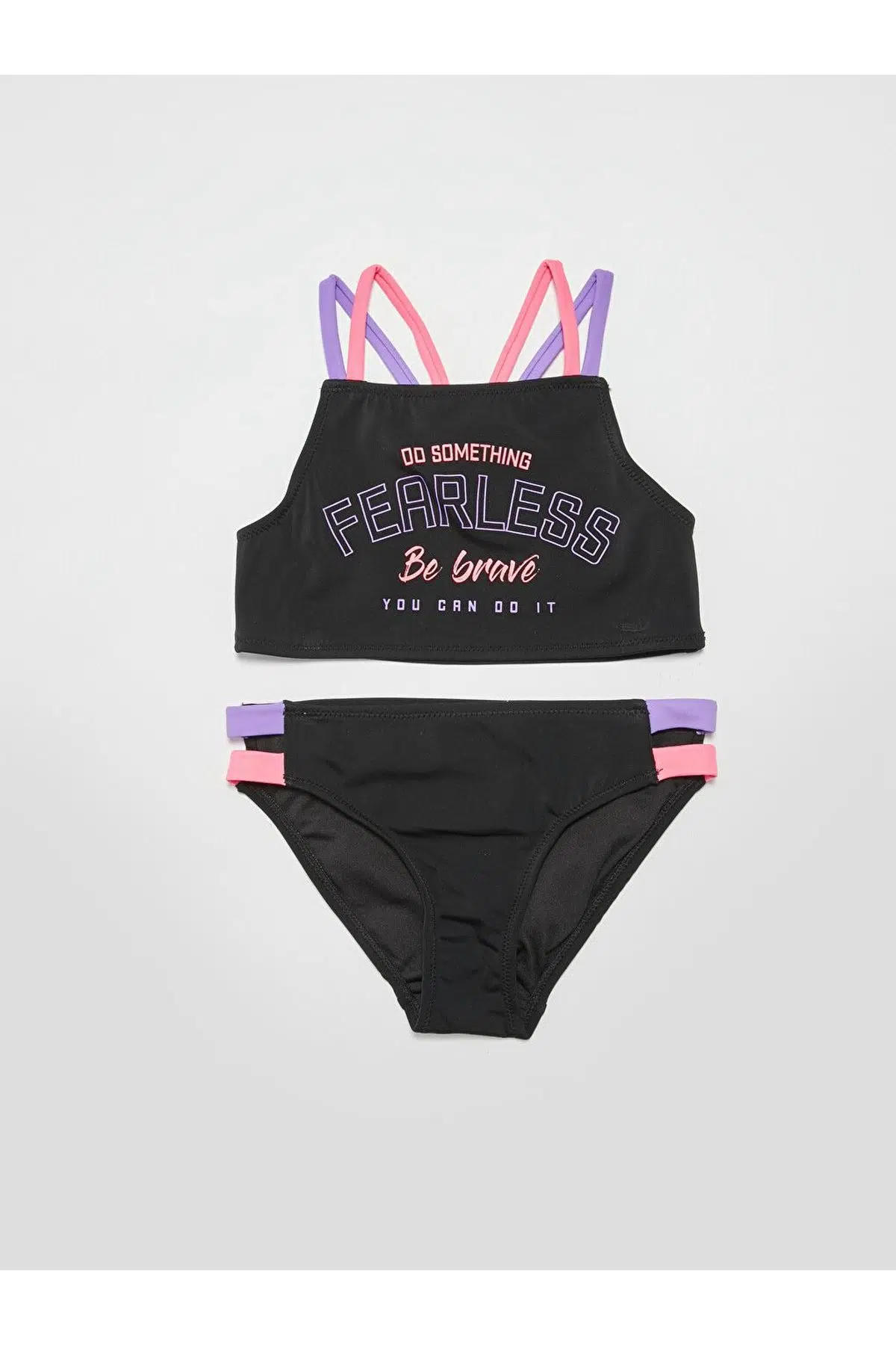 Siyah Kız çocuk bikini takım DB200715BT - ÇOK RENKLİ