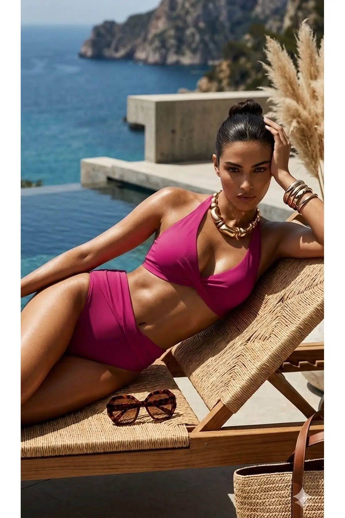 Twist bikini takım - FUŞYA