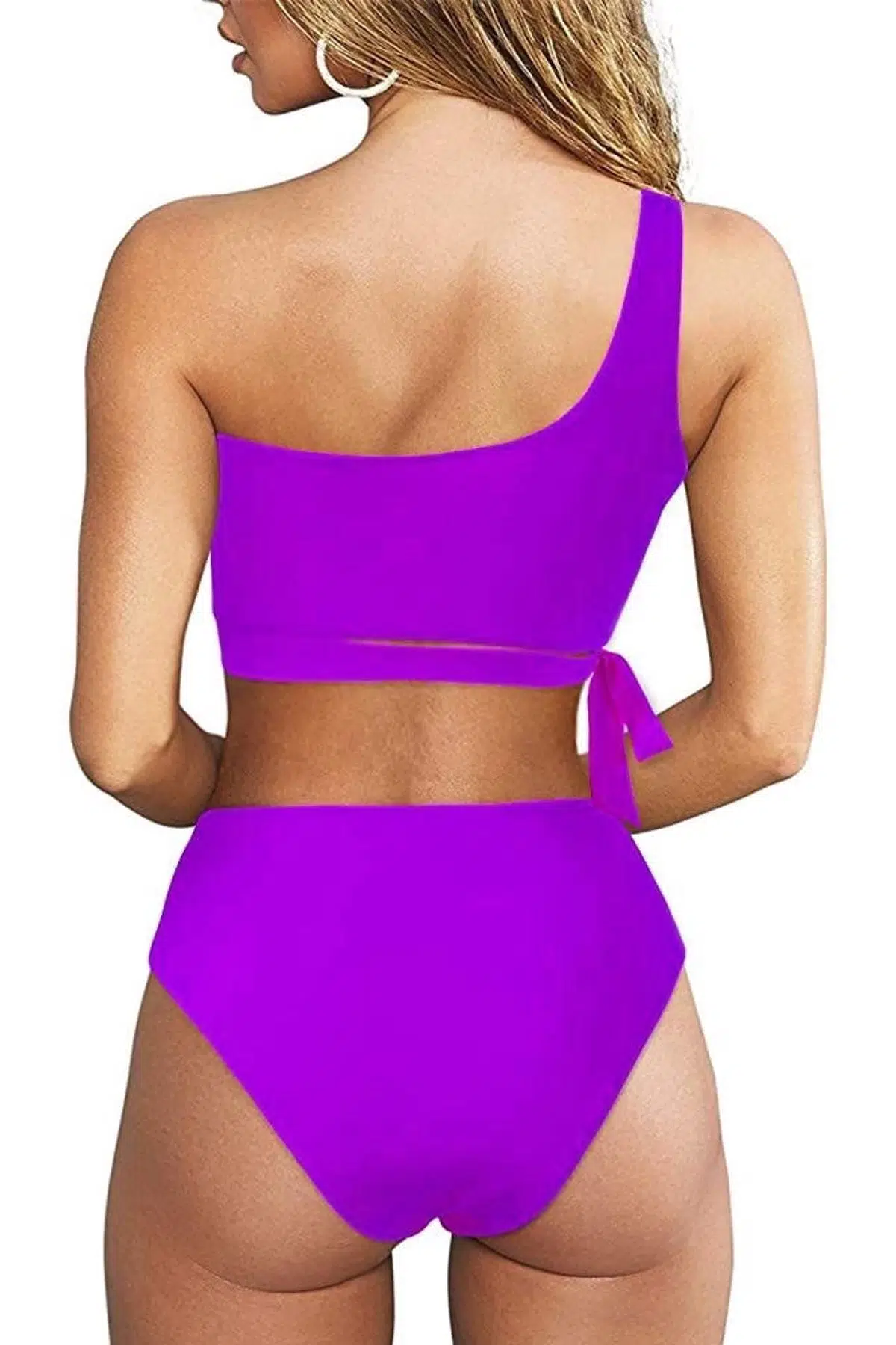 YÜKSEK BEL BIKINI ALTI DB20005BA - NEON MOR